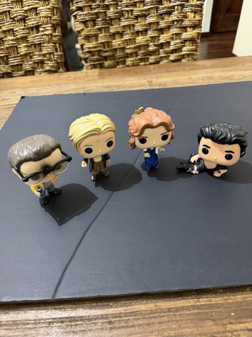 Lot Of 4 Funko Pops Random Lot Used Unboxed Loose